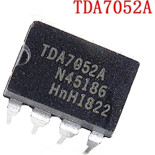 10pcs/lot TDA7052A TDA7052 7052A DIP-8