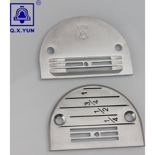 2PCS Industrial sewing machine needle plate lockstitch sewing machine spare parts E needle plate Good quality of whole steel