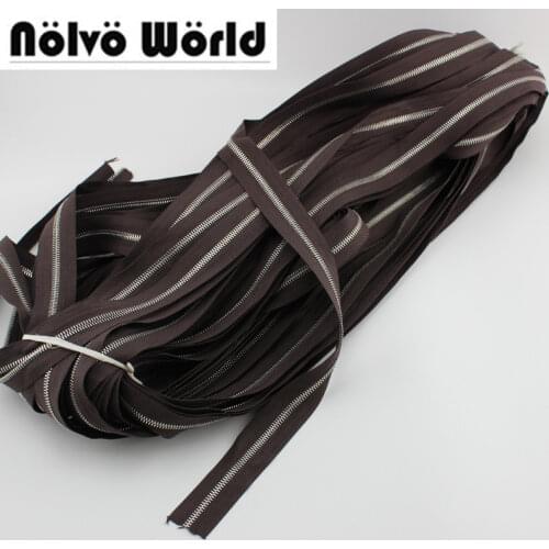 20y 63colors Size 5 two way More Higher Quality metal Corn teeth customize color zip accessories for leather bags,clothes sewing