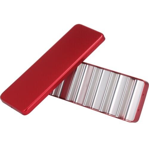 6 Blocks Bur Organizer Holder Sterilizer Supplies Tools Dentist Use Case Box Rack Drill Bit Holder Block