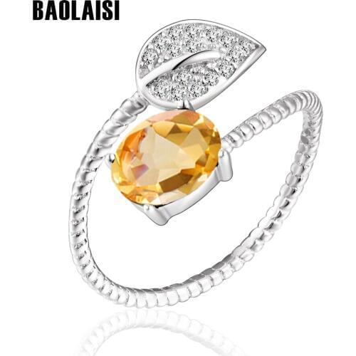 BAOLAISI Rings With Crystals
