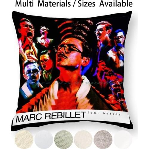 Best Of Marc Rebillet Musician Man Special International Pillow Case Throw Pillow Cover Cotton Linen Flax Marc Rebillet