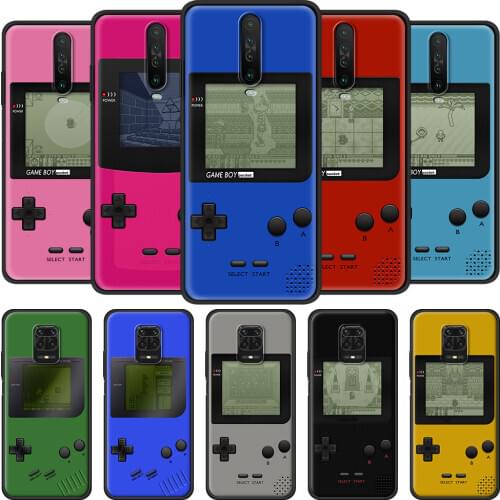 Phone Case for Xiaomi Redmi Note 9A 9S 8T 9 Pro Max 7 8 K30 7A 8A 9C 9i 10X 4G Soft Black Shell Cover Game Boy Game Box