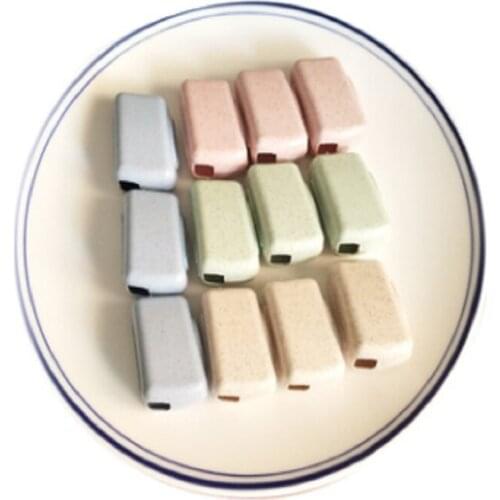 Z12 Finger Tip Storage Box 12 Portable Dust And Dust Proof Toothbrush Head Cover Travel Box