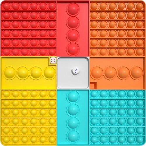 Fidget Toys Big Size Simpl Dimmer Toy Adult Kids Sensory Push Bubble Chessboard Toy Antistress Puzzle Relaxing Toys For Kids