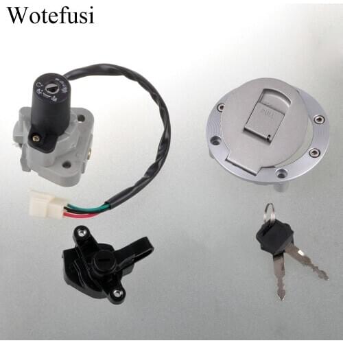 Wotefusi Ignition Switch Lock Gas Tank Cap Key For XJR 1300 96-02 XJR 400 94-98 XBR 1200 [P538]