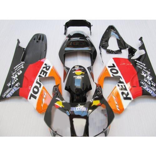 ABS Fairing Kit for HONDA VTR1000 00 01 02 03 04 05 06 VTR 1000 SP1 2000 2003 2006 Red orange black Fairings set+7gifts HJ04