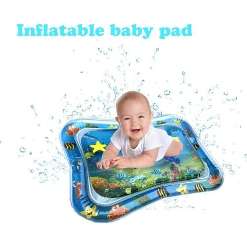 Summer inflatable water Baby Inflatable Water Play Mat Tummy Time Playmat Fun Activity Play Center Early Education Baby Toys