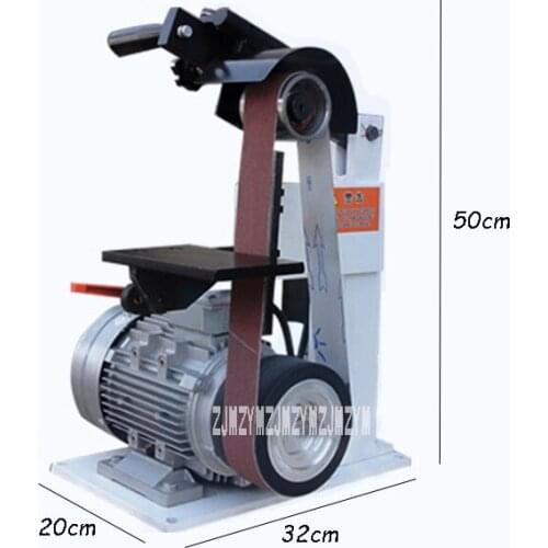 LL10-11G Belt Grinding Machine Belt Sander Ordinary /Speed Regulation Version Burr Machine Grinding Polishing Machine 220V/380V