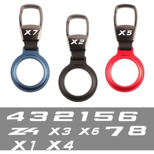 Magnetic Metal Protective Airtag Case car Keychain For BMW 2 3 4 5 6 7 Series i3 i8 ix3 X1 X2 X3 X4 X5 X6 X7 car Accessories