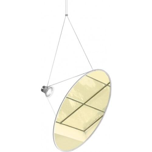 Postmodern minimalist creative chandelier villa living room lobby hotel sales department mirror chandelier