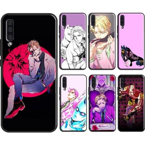 Kira Yoshikage Killer Queen JoJo Soft Case For Samsung A21S A20e A10 A20 A40 A50 A70 A12 A52 A11 A31 A41 A51 A71 M31 Coque