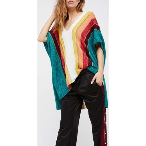 Beach Cover up Pareos 2021 V neck Plus size Beach Dress Colorful Beachwear Casual Spring Women Tunic Kaftan Sarong Vestidos