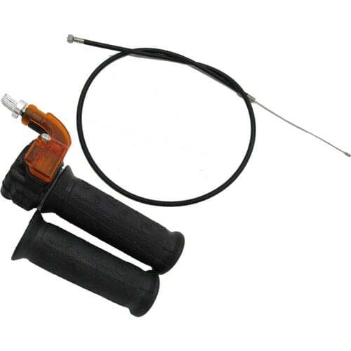 7/8" Twist Throttle Cable Accelerator Grip for 47cc 49cc ATV