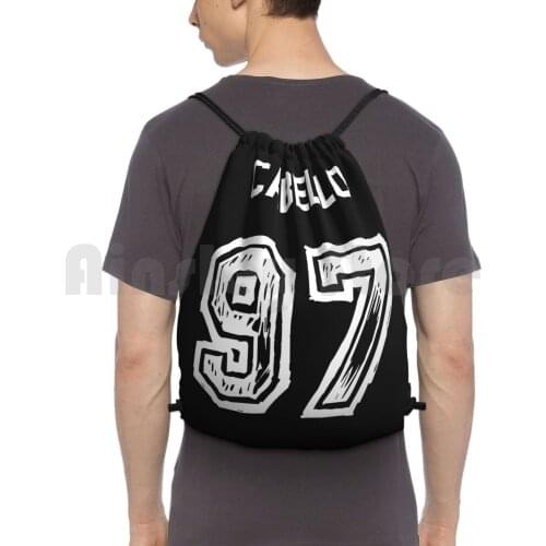 Cabello '97 ( B ) Backpack Drawstring Bag Riding Climbing Gym Bag 5H Lauren Jauregui Sports Normani Kordei Ally Brooke
