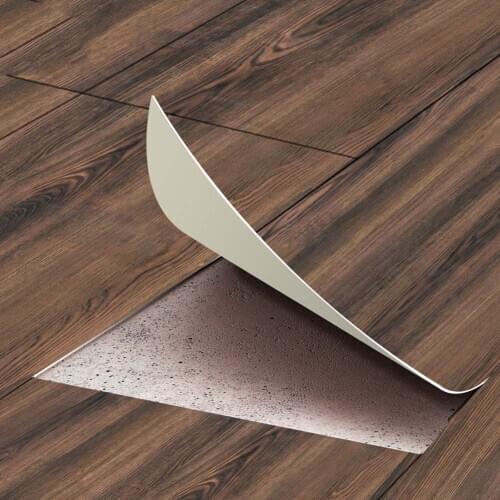 PVC Wood Grain Floor Stciker Decal SelfAdhesive Home Decoration 20*300cm Floor Sticker Home Improvement Non Slip Wall Stickers