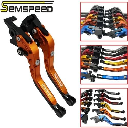 SEMSPEED Motorcycle CNC Foldable Extendable Brake Clutch Levers Handle Grips For Yamaha TMAX530 2012-2019 2020 TMAX500 2008-2018