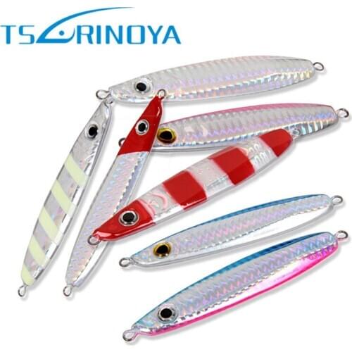 TSURINOYA Lead Fish 20g 30g 45g 60g Jigging Metal Spoon Jig Fishing Lure Leurre Peche Isca Artificial Para Pesca Metal Jig Bait