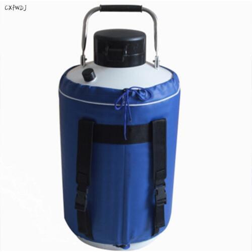 YDS-10 High Quality 10L Liquid Nitrogen container Cryogenic Tank Dewar liquid Nitrogen Container With Liquid Nitrogen Tank