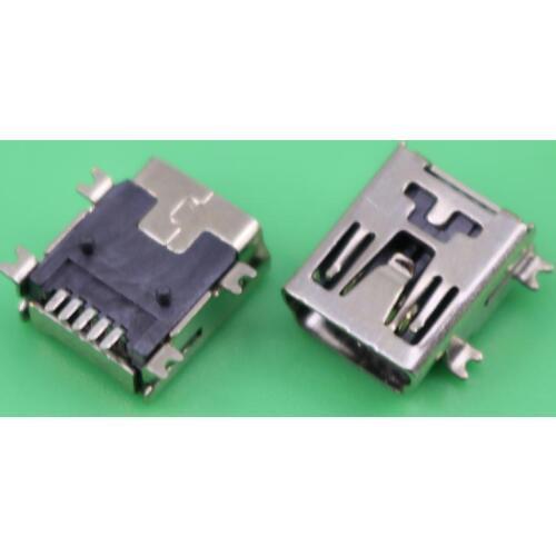 YuXi USB port 5-pin USB Jack 5 PIN mini USB Connector Charging socket for MP3 MP4 Mobile Phone Tablet