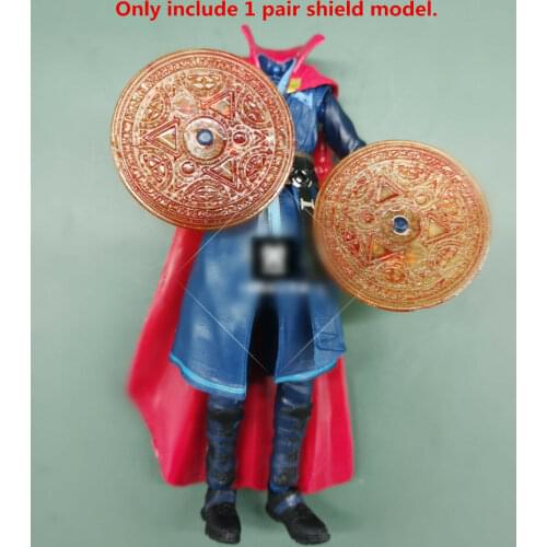 1 Pair 1/12th Special Effects Disc Magic Shield Model for 6" Shf Mezco ML Doll