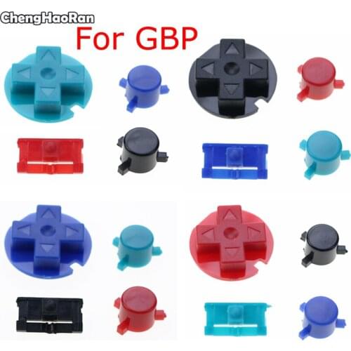 ChengHaoRan For GBP button custom replacement button Gameboy pocket game accessories for GBP botones personalizados 4 colors