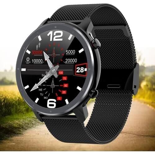 Fitness Sport Smart Watch Men Women ECG SmartWatch Heart Rate Monitor Full Round Touch Smart Watch IP68 Fitness Tracker Bracelet