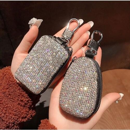 Key Holders Leather Key Storage Bag Keyring Coin Bag Keychain Case Gift For Her