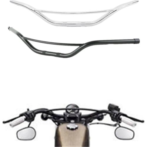 Motorcycle Hollywood 1" Ape Hanger Handlebar For Harley Sportster XL Softail Dyna FXDB