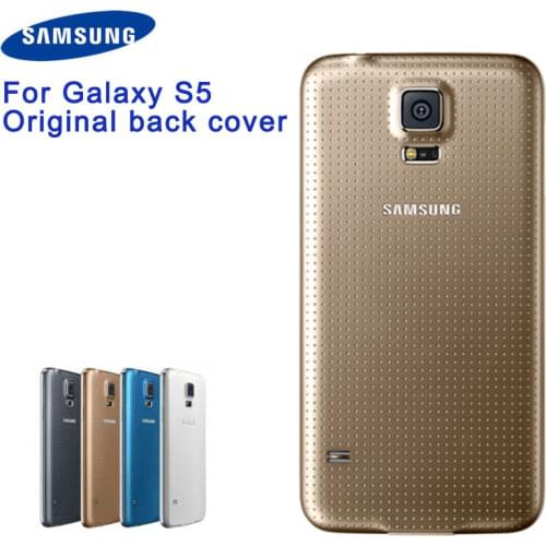 Samsung Original Back Battery Door Cover For Samsung Galaxy S5 S5Mini G900S G900F G9008V G870A Rear Housing Back Cover