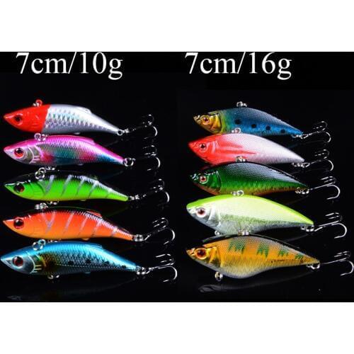 New 10pcs/lot Lifelike pesca Fishing Lure Mixed 2 Models Hard Baits of 10 Colors Fishing Lure Wobblers Fishing Tackle