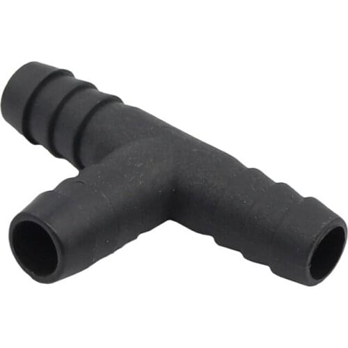 10 mm 3-way Hose Splitters Garden Quick Connector Industrial Ventilation Agriculture Irrigation Pipe Fittings 100 Pcs