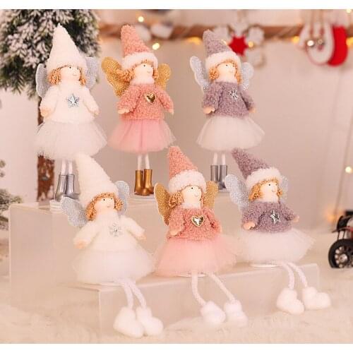Christmas Ornaments Christmas Decorations for Home Angel Dolls Christmas Tree Decorations Navidad Xmas Gift New Year Decoration