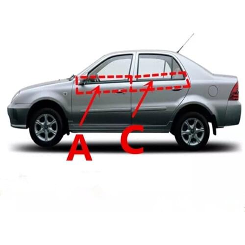 Car window glass layering for Geely CK,CK2,CK3