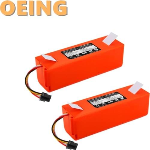 Original Robotic Vacuum Cleaner Replacement Battery for Xiaomi Robot Roborock S50 S51 S55 Accessory Spare Parts Li-ion Battery