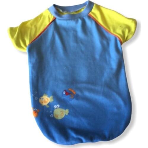 Yellow Fishy Cat Sweater, Sweater for Cats, Cat Fashion, Cat Dress, Cat Clothes, pet Clothes