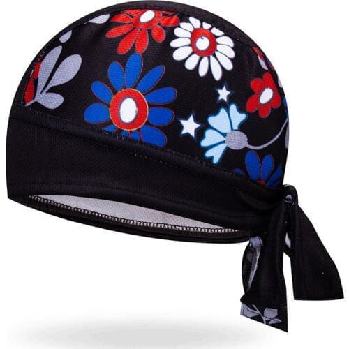 Womens Cycling Bandana Bicycle Cap Sports Bandanas Motor Cycle Head Scarf Bicycle Bike Headwear Pirat Headscraft