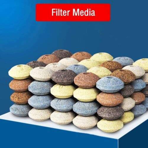 50PCS Aquarium Filter Media Bio Ceramic Ball for Salt/Fresh Water Aquarium Canister Filter Pond Fish Tank Bio Filtration
