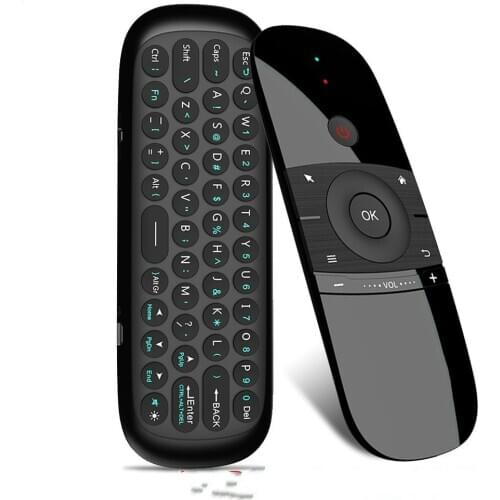 Wireless air mouse mini keyboard TV remote control Infrared Learn 6-Axis Motion Sense for Android /TV/Laptop/ PC