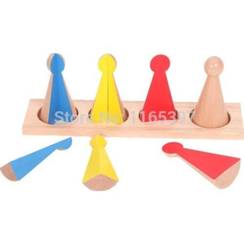 Free ship 1Set children kids Wooden Montessori mathematics math toys games material early development Educational material