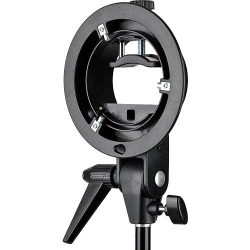 Godox S-type S-C Bracket Comet Mount Holder for Speedlite Flash Snoot Softbox Honeycomb