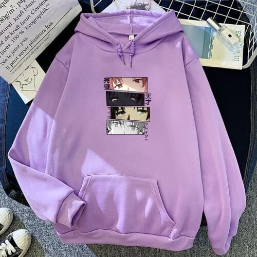 Classroom of The Elite Hoodie Main Characters Art Streetwear Sweatshirt Printing Plus Size Hoodies Vintage Winter Clothes Women