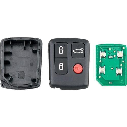 Car Smart Remote Key 4 Buttons Fit for Ford Territory SX XR6 XR8 Falcon BA BF 433MHz