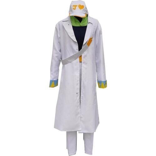 2019 New Style JoJos Bizarre Adventure Kujo Jotaro Cosplay Costume Tailor Made