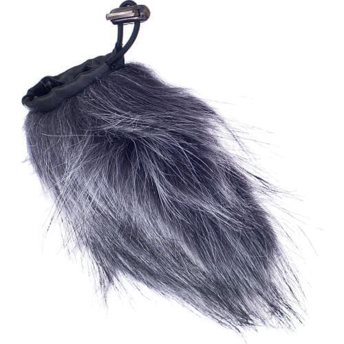 Microphone Fur Windscreen Windshield For Camera Camcorder Recorder 9cm