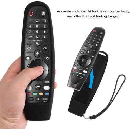Suitable For LG / SAMSUNG AN-MR650 Magic Remote Control Set Smart OLED Washable TV Protection Silicone Sleeve Shockproof