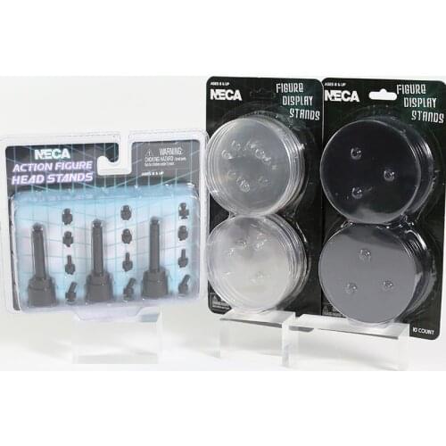 NECA Action Figure Head Stands / Figure Display Stands