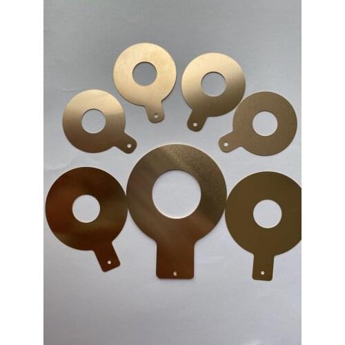 Transducer Cupronickel Sheet Ultrasonic Mask Machine Generator Electrode Sheet Vibrator Piezoelectric High Phosphor Copper Sheet