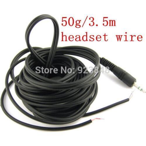 Headset wire Shoved materials 3.5m