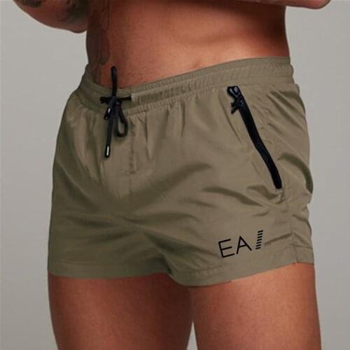 Summer Shorts Men Fashion zipper Boardshorts Quick dry Male Casual Shorts Comfortable Plus Size Fitness Mens Surf Board Shorts